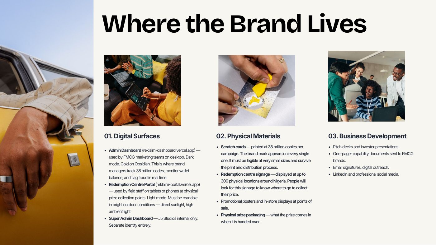 REKLAIM BRAND KIT, page 7