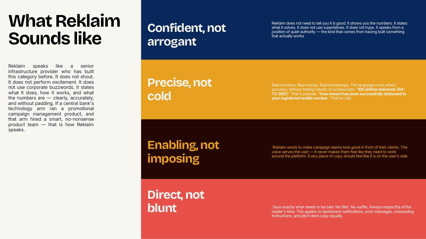REKLAIM BRAND KIT, page 22