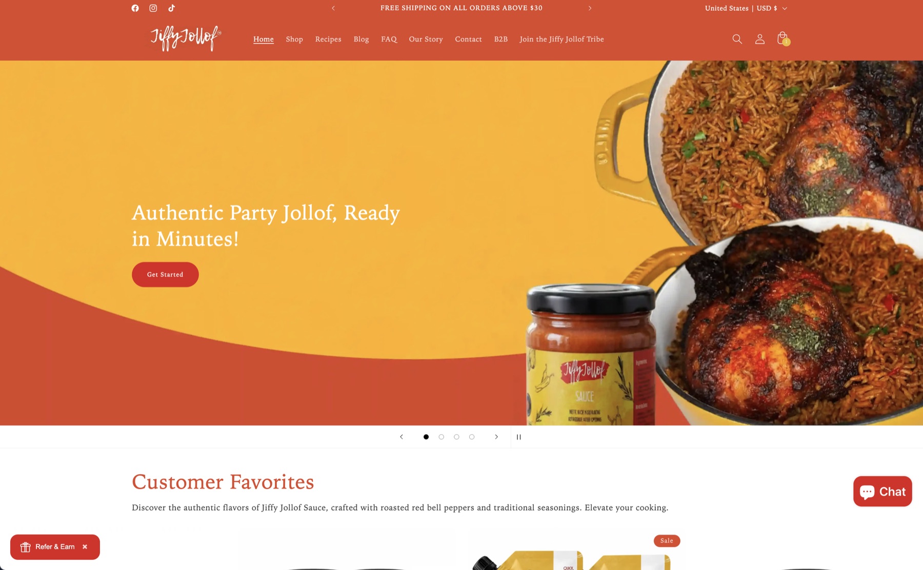 JIFFY JOLLOF HERO